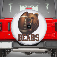 Fear The Bear Football Spare Tire Cover Game Day Sports Fan Gift - Wonder Print Shop