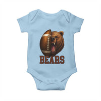 Fear The Bear Football Baby Onesie Game Day Sports Fan Gift - Wonder Print Shop