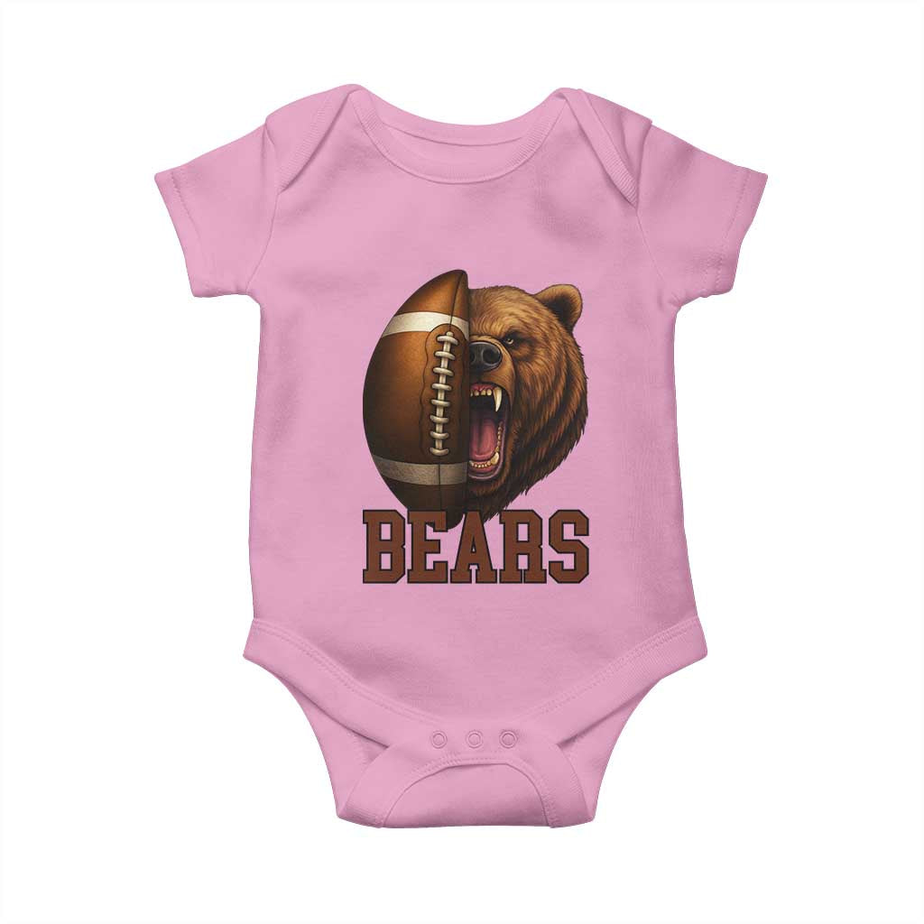 Fear The Bear Football Baby Onesie Game Day Sports Fan Gift - Wonder Print Shop