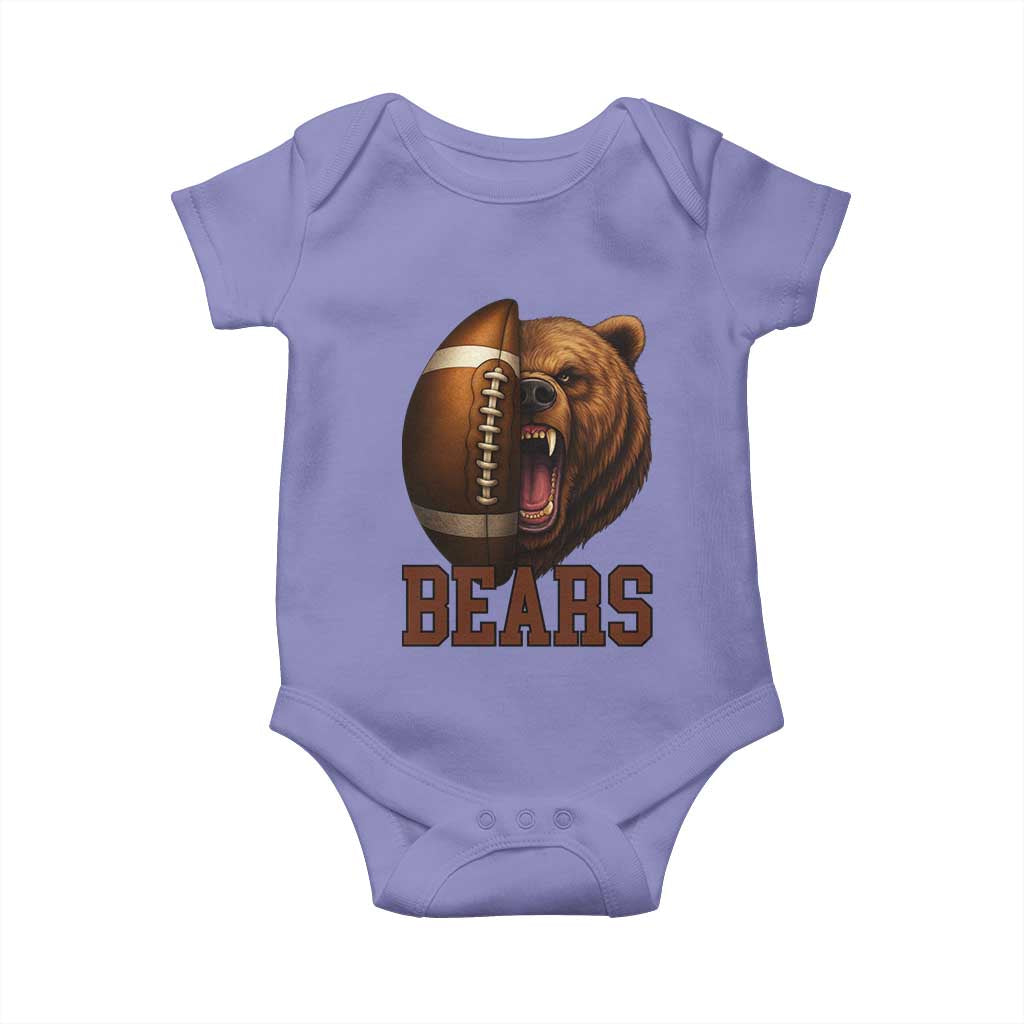 Fear The Bear Football Baby Onesie Game Day Sports Fan Gift - Wonder Print Shop