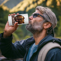 Fear The Bear Football 4 in 1 Can Cooler Tumbler Game Day Sports Fan Gift - Wonder Print Shop