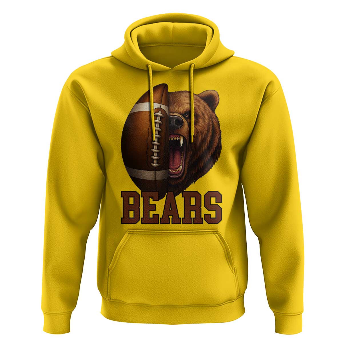 Fear The Bear Football Hoodie Game Day Sports Fan Gift - Wonder Print Shop