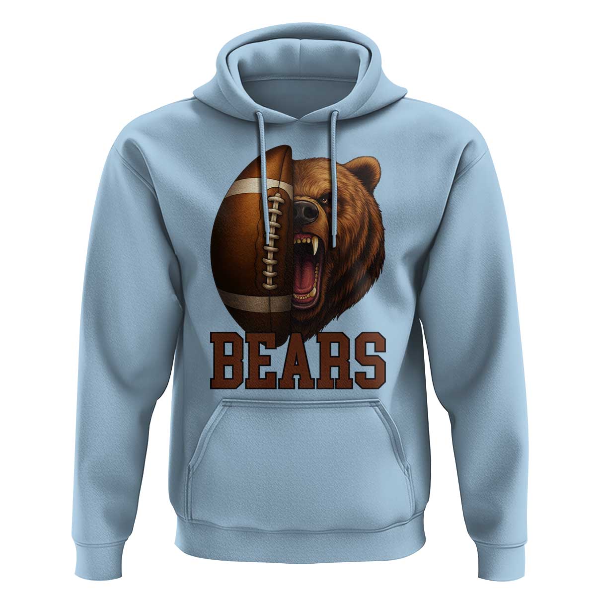 Fear The Bear Football Hoodie Game Day Sports Fan Gift - Wonder Print Shop