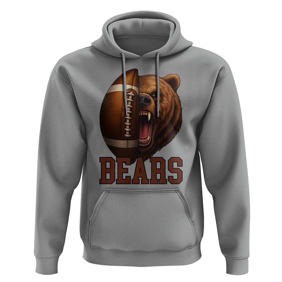 Fear The Bear Football Hoodie Game Day Sports Fan Gift - Wonder Print Shop