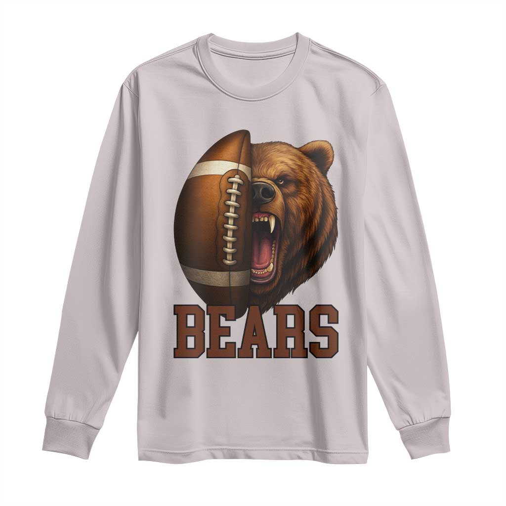 Fear The Bear Football Long Sleeve Shirt Game Day Sports Fan Gift - Wonder Print Shop