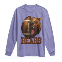 Fear The Bear Football Long Sleeve Shirt Game Day Sports Fan Gift - Wonder Print Shop