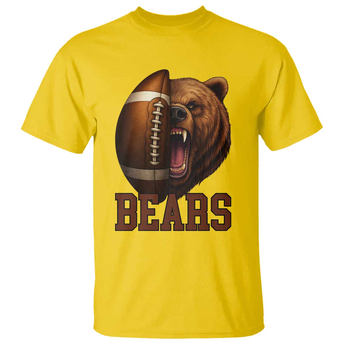 Fear The Bear Football T Shirt Game Day Sports Fan Gift - Wonder Print Shop