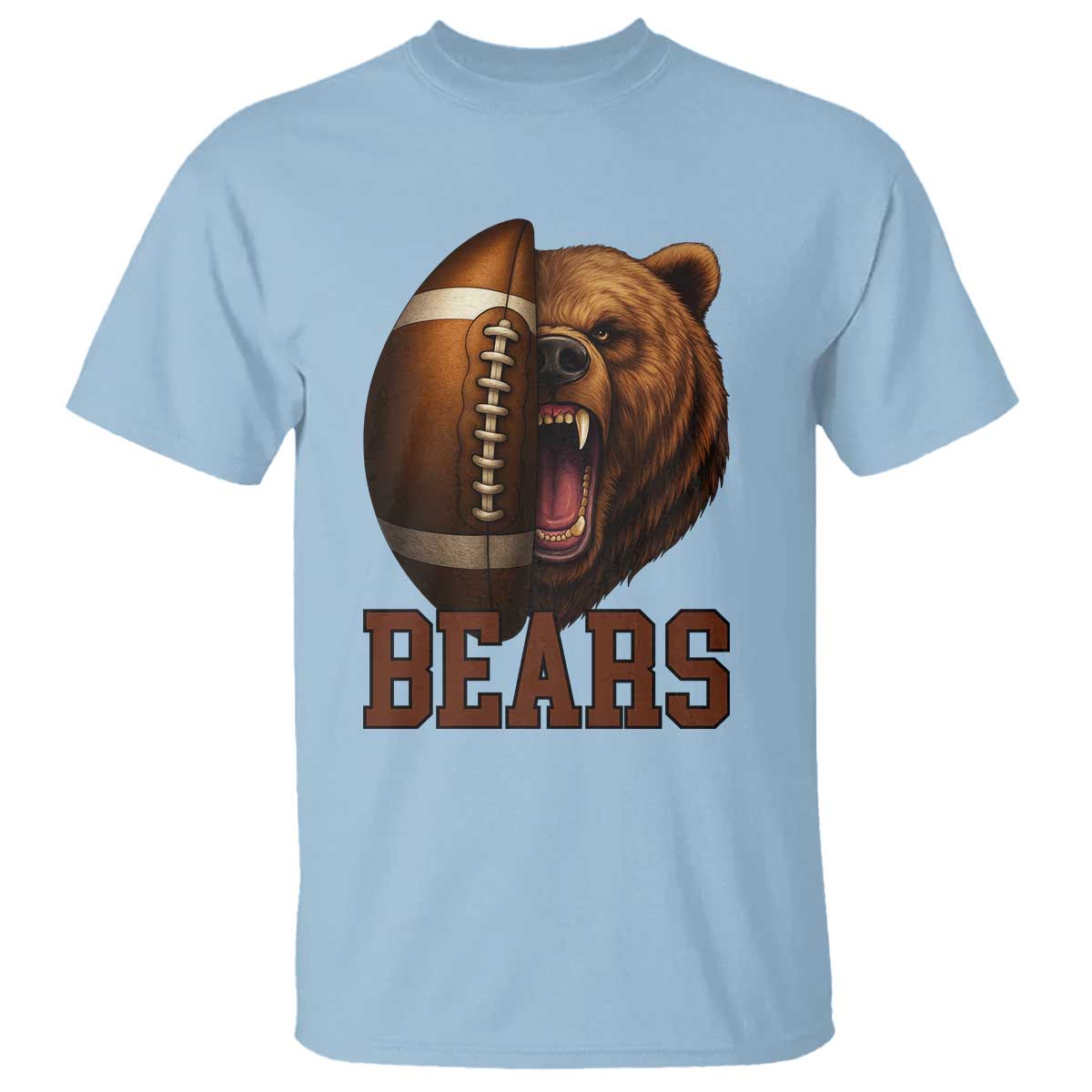 Fear The Bear Football T Shirt Game Day Sports Fan Gift - Wonder Print Shop