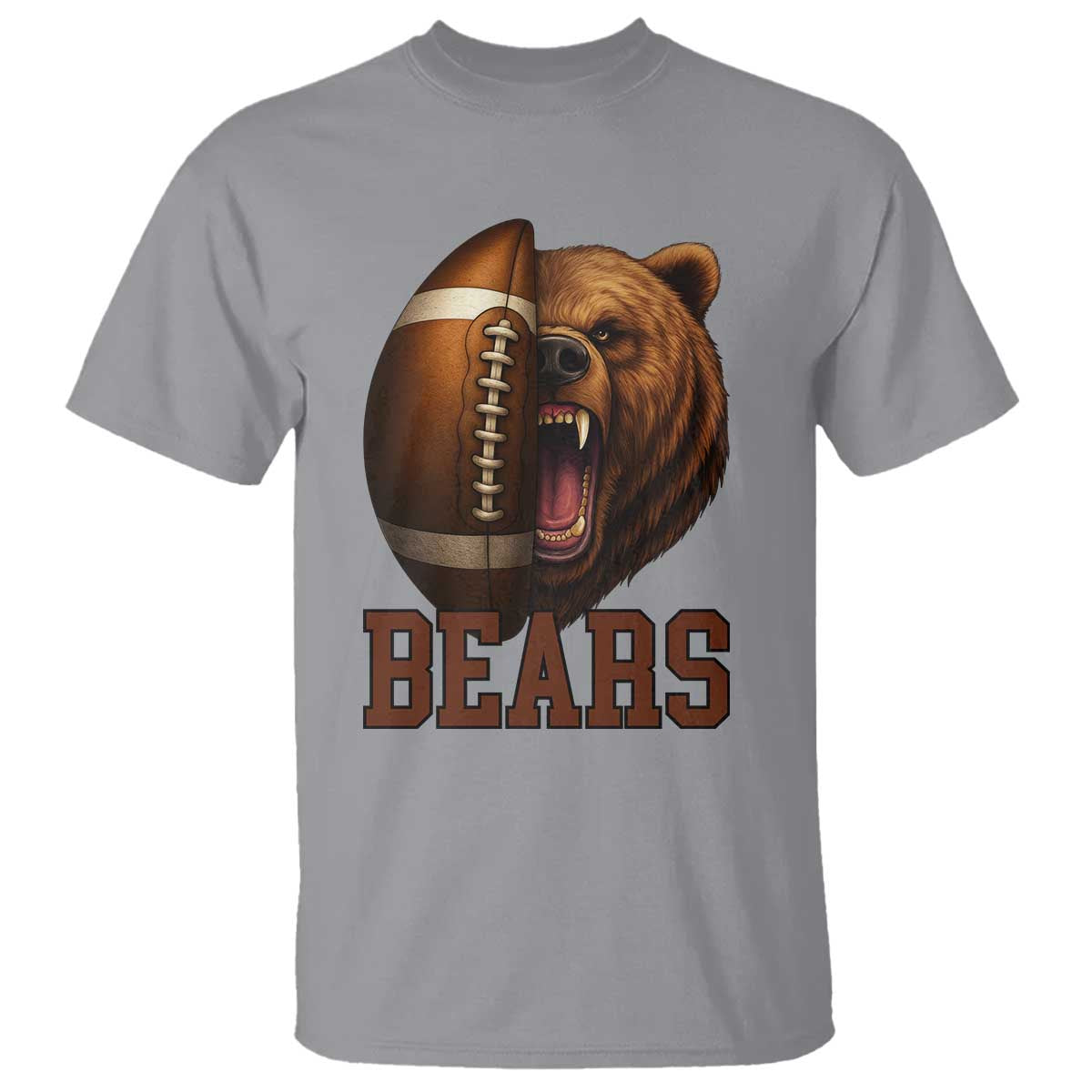 Fear The Bear Football T Shirt Game Day Sports Fan Gift - Wonder Print Shop