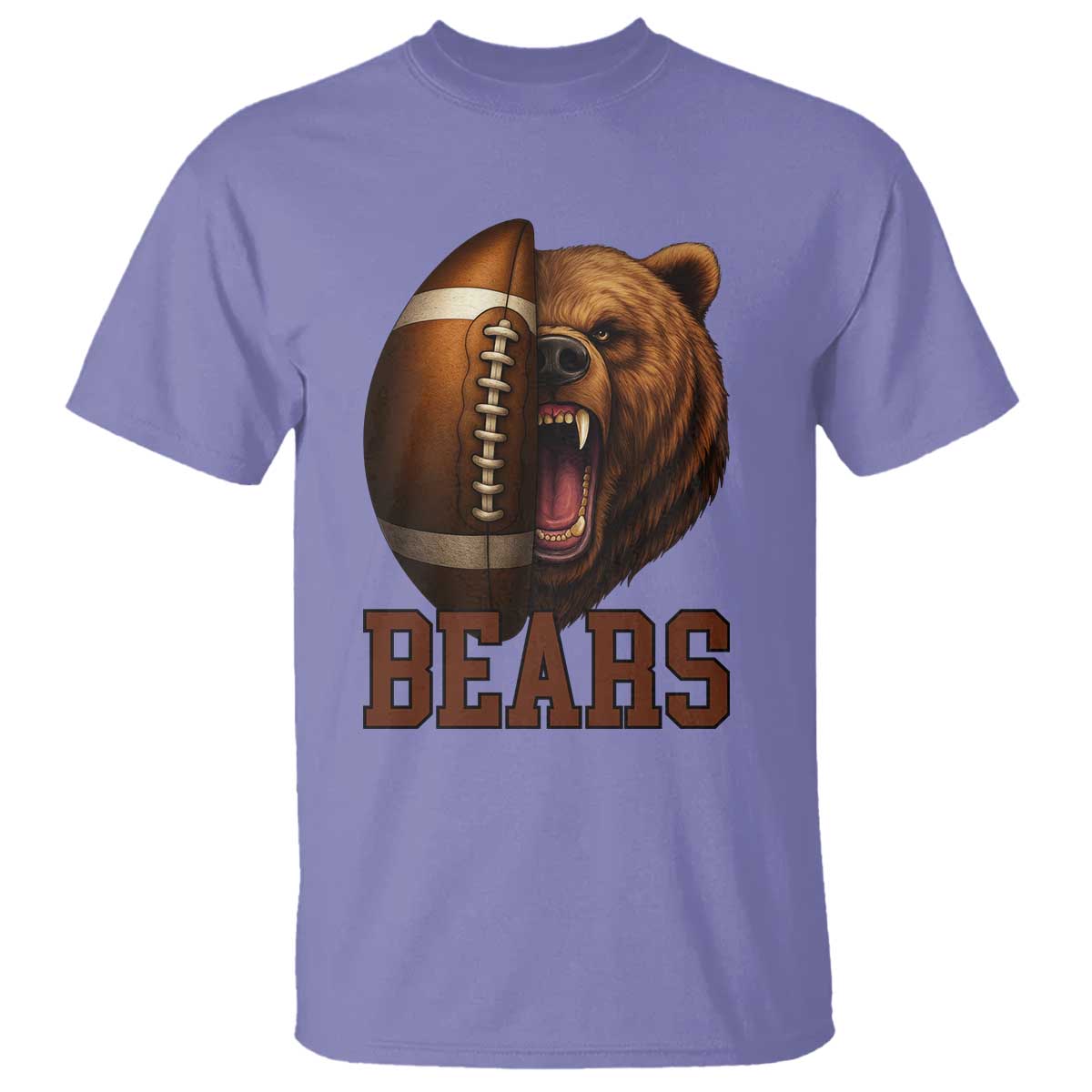 Fear The Bear Football T Shirt Game Day Sports Fan Gift - Wonder Print Shop