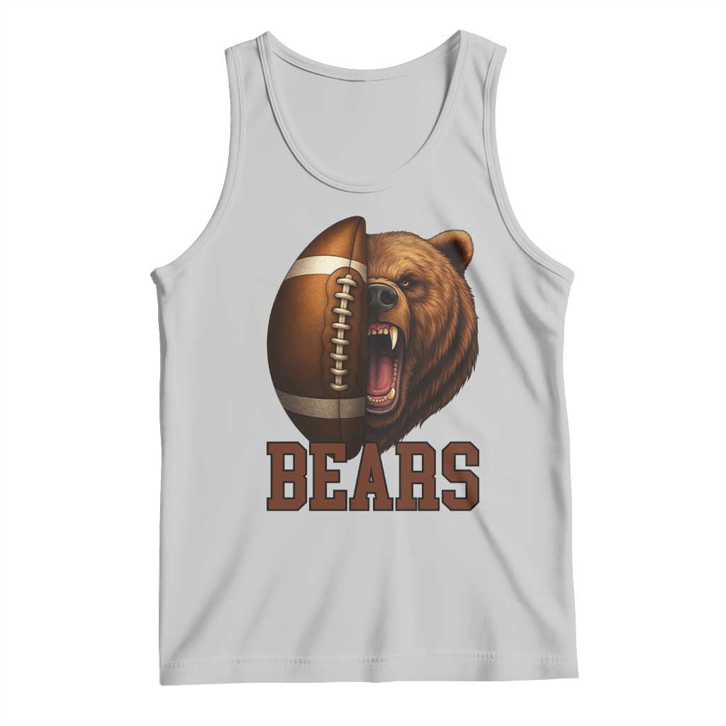 Fear The Bear Football Tank Top Game Day Sports Fan Gift - Wonder Print Shop