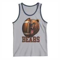 Fear The Bear Football Tank Top Game Day Sports Fan Gift - Wonder Print Shop