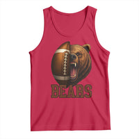 Fear The Bear Football Tank Top Game Day Sports Fan Gift - Wonder Print Shop