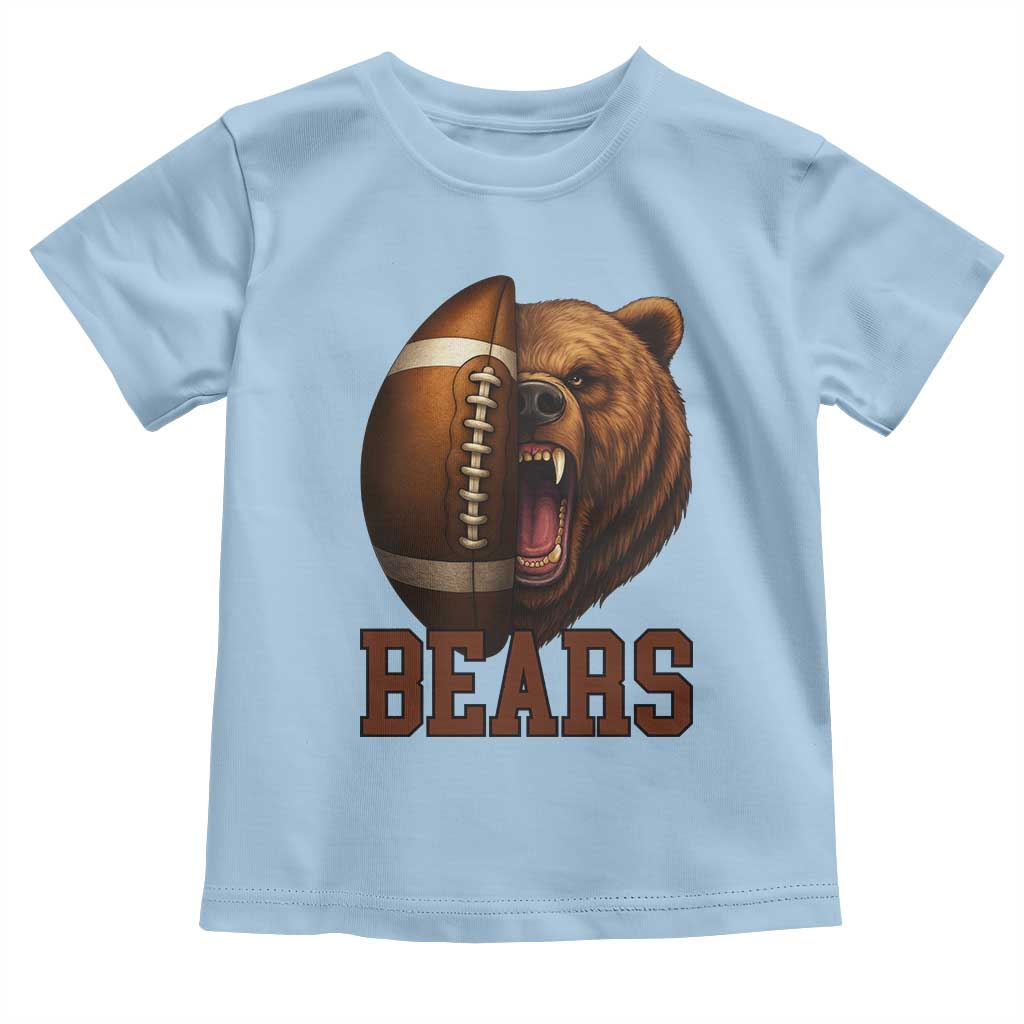Fear The Bear Football Toddler T Shirt Game Day Sports Fan Gift - Wonder Print Shop