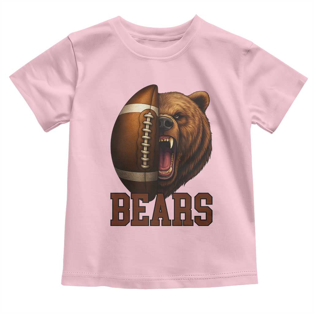 Fear The Bear Football Toddler T Shirt Game Day Sports Fan Gift - Wonder Print Shop