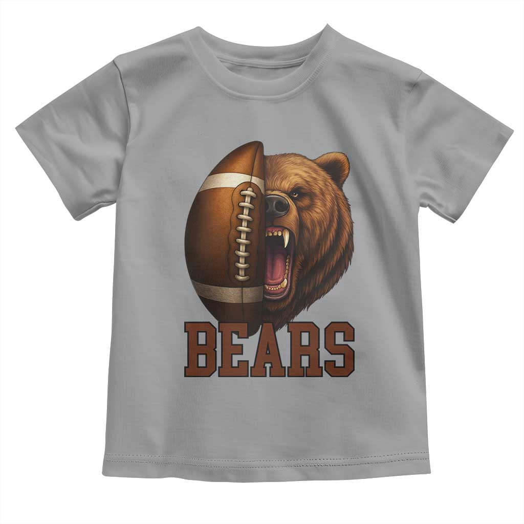 Fear The Bear Football Toddler T Shirt Game Day Sports Fan Gift - Wonder Print Shop