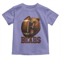 Fear The Bear Football Toddler T Shirt Game Day Sports Fan Gift - Wonder Print Shop