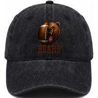 Funny CFBF Washed Cotton Baseball Cap Game Day Sports Fan Gift