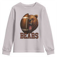 Fear The Bear Football Youth Sweatshirt Game Day Sports Fan Gift - Wonder Print Shop