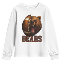 Fear The Bear Football Youth Sweatshirt Game Day Sports Fan Gift - Wonder Print Shop