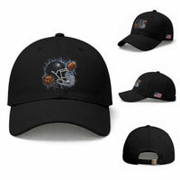 Game Day Sports Fan Gift Baseball Cap Lightning Bear Helmet