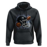 Game Day Sports Fan Gift Hoodie Lightning Bear Helmet - Wonder Print Shop