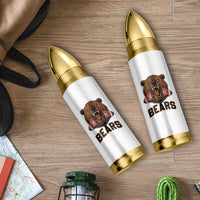 Football Player Gift Bullet Tumbler Fierce Bear Biting Ball - Wonder Print Shop