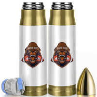 Game Day Fierce Bear Biting Ball Bullet Tumbler Football Player Gift - Wonder Print Shop