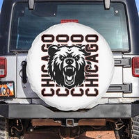 Game Day Football Fan Gift Spare Tire Cover Chicago With Bear - Wonder Print Shop