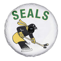Funny Seal Ice Hockey Player Spare Tire Cover Winter Sports Gift - Wonder Print Shop