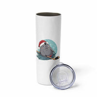 Snowy Seal Ice Hockey Lover Skinny Tumbler Funny Christmas Gift - Wonder Print Shop