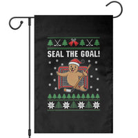 Funny Seal The Goal Garden Flag Goalie Ice Hockey Player Gift - Wonder Print Shop
