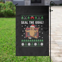 Funny Seal The Goal Garden Flag Goalie Ice Hockey Player Gift - Wonder Print Shop