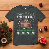 Funny Seal The Goal T Shirt Goalie Ice Hockey Player Gift - Wonder Print Shop