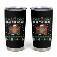 Funny Seal The Goal Tumbler Cup Goalie Ice Hockey Player Gift - Wonder Print Shop