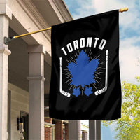 Toronto Ice Hockey Lover Garden Flag Vintage Canada Gift - Wonder Print Shop