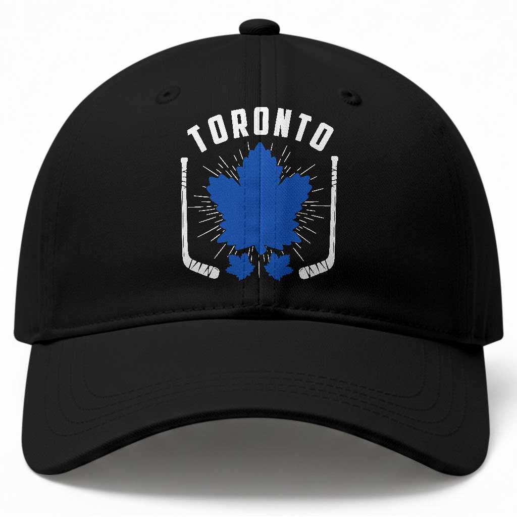 Toronto Ice Hockey Lover Baseball Cap Vintage Canada Gift