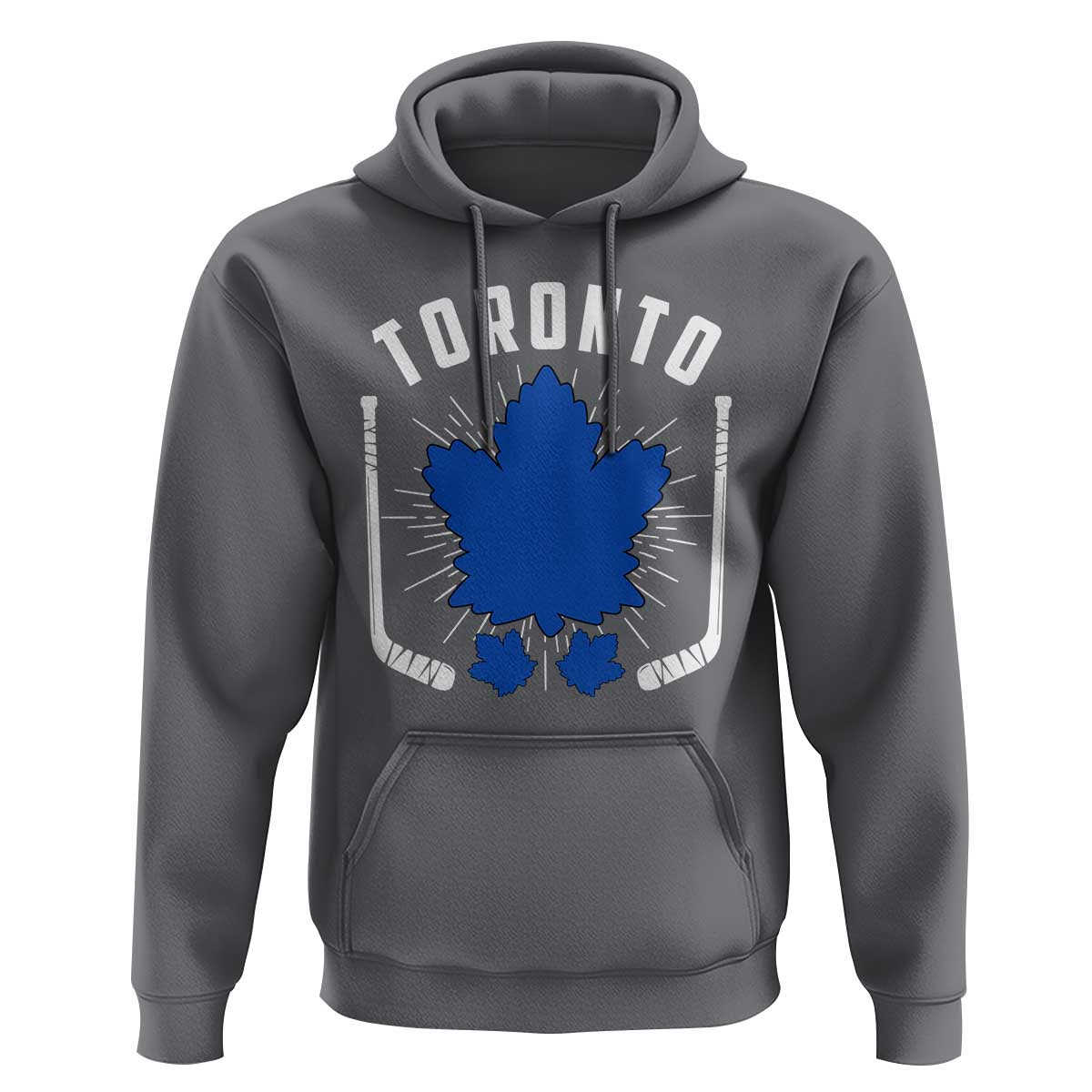 Toronto Ice Hockey Lover Hoodie Vintage Canada Gift - Wonder Print Shop