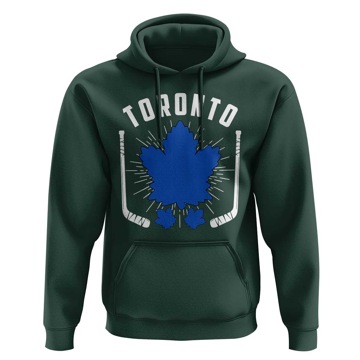 Toronto Ice Hockey Lover Hoodie Vintage Canada Gift - Wonder Print Shop