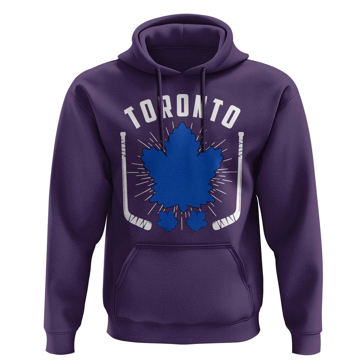 Toronto Ice Hockey Lover Hoodie Vintage Canada Gift - Wonder Print Shop
