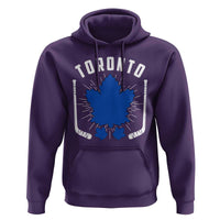 Toronto Ice Hockey Lover Hoodie Vintage Canada Gift - Wonder Print Shop