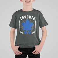 Toronto Ice Hockey Lover T Shirt For Kid Vintage Canada Gift - Wonder Print Shop