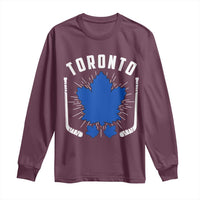 Toronto Ice Hockey Lover Long Sleeve Shirt Vintage Canada Gift - Wonder Print Shop