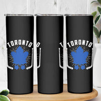 Toronto Ice Hockey Lover Skinny Tumbler Vintage Canada Gift - Wonder Print Shop