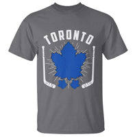 Toronto Ice Hockey Lover T Shirt Vintage Canada Gift - Wonder Print Shop