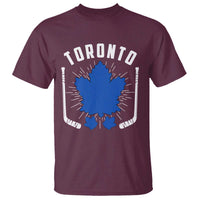 Toronto Ice Hockey Lover T Shirt Vintage Canada Gift - Wonder Print Shop