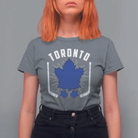 Toronto Ice Hockey Lover T Shirt For Women Vintage Canada Gift - Wonder Print Shop