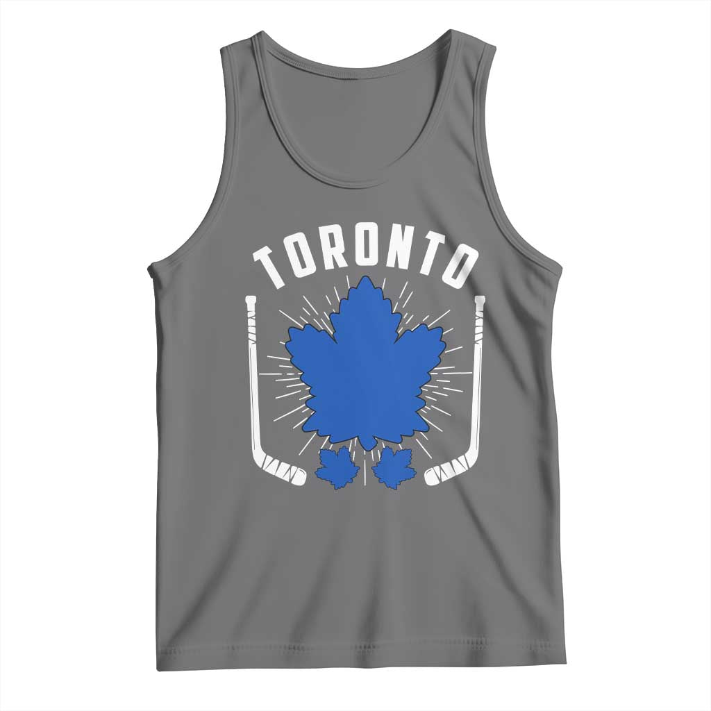 Toronto Ice Hockey Lover Tank Top Vintage Canada Gift - Wonder Print Shop