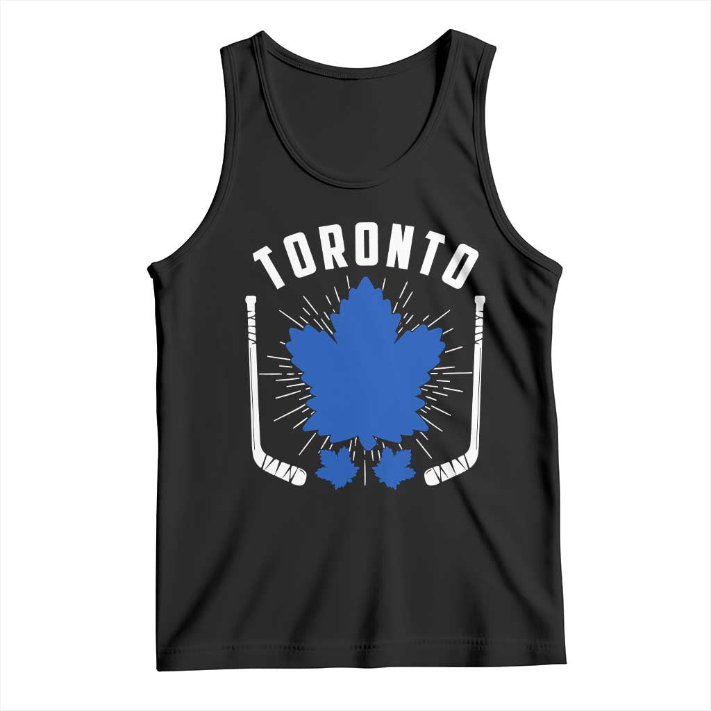 Toronto Ice Hockey Lover Tank Top Vintage Canada Gift - Wonder Print Shop