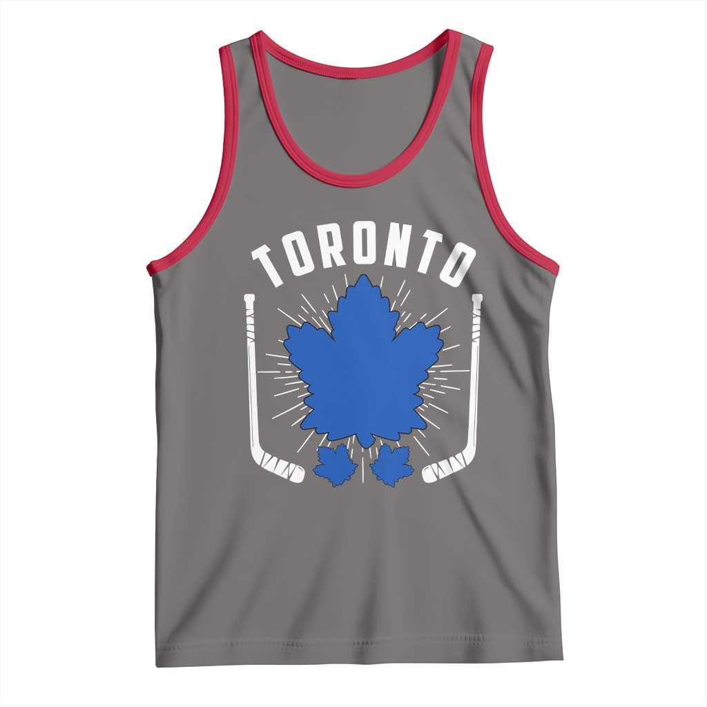 Toronto Ice Hockey Lover Tank Top Vintage Canada Gift - Wonder Print Shop
